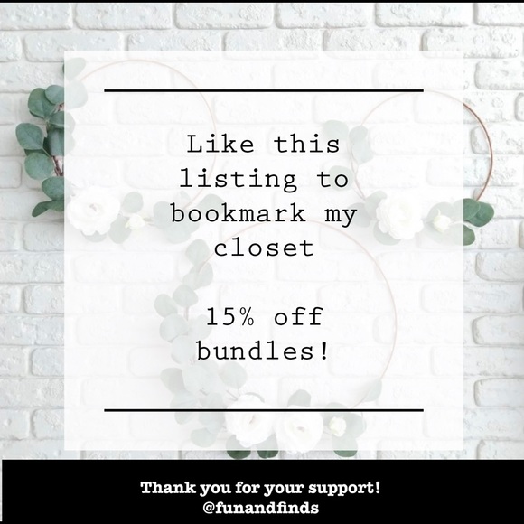 Welcome to my closet! Always adding new items! - Picture 1 of 2